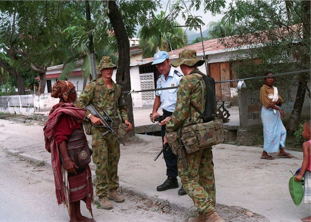 1999: In East Timor